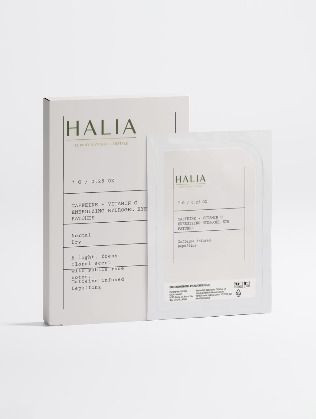 Caffeine + Vitamin C Energizing Hydrogel Eye Patches