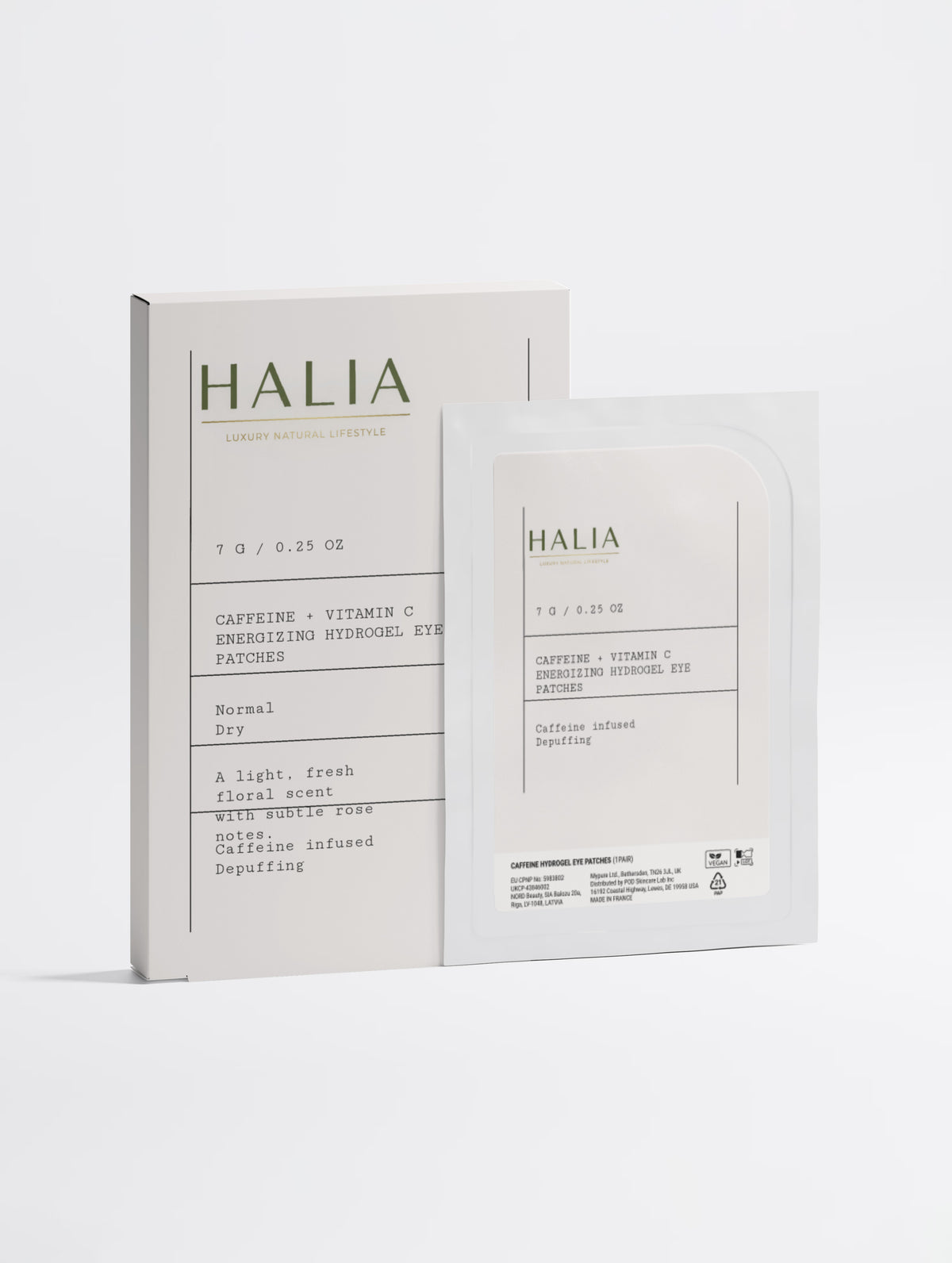 Caffeine + Vitamin C Energizing Hydrogel Eye Patches